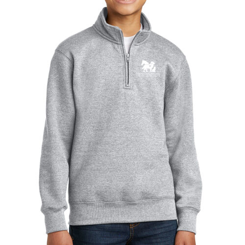 Jax & Bash - Youth Core Fleece 1/4 Zip Pullover Sweatshirt Thumbnail
