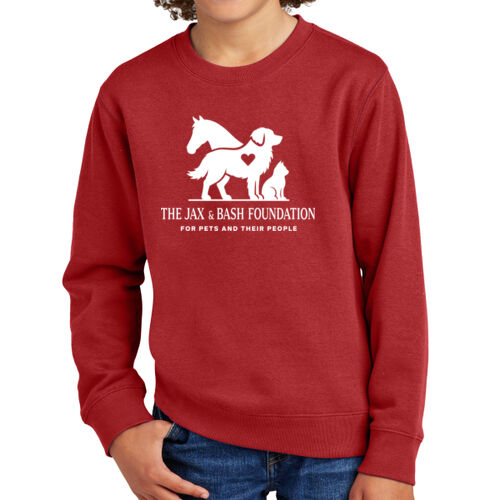 Jax & Bash - Youth V.I.T. Fleece Crew Thumbnail